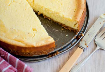 backed cheesecake